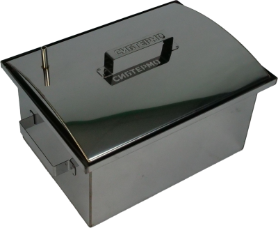 Коптильня двухъярусная нержавейка МК.03+сумка из брезента в подарок